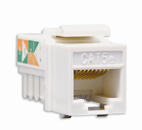 DataComm 20-3425-WH Cat5e Data Jack, White