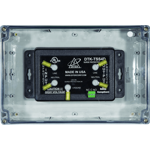 Ditek DTK-TSS4D TSS Series Total Surge Solution for Fire Alarm Systems