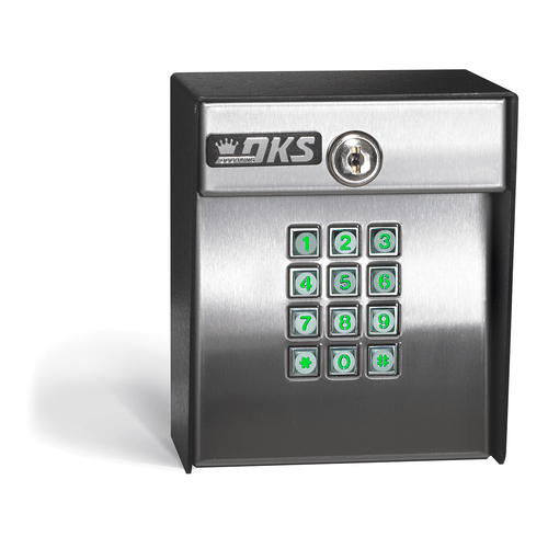DoorKing 1513-081 Digital Keypad, Surface Mount Stainless Steel Faceplate, RS-485 Output