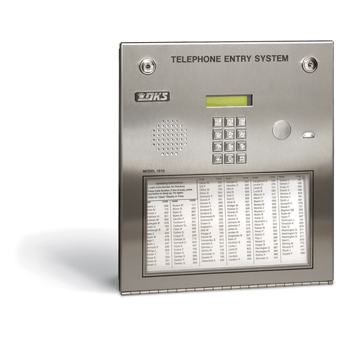 DoorKing 1810-084 Flush Mount Telephone Entry System