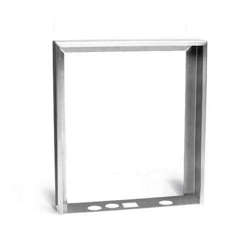 DoorKing 1814-152 Stainless Steel Flush to Surface Trim Ring Kit