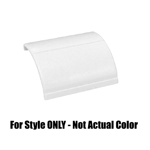 D-Line US/FLCO22QSP-5PK Stainable Wood Effect 1/4 Round Clip Inlet/Outlet