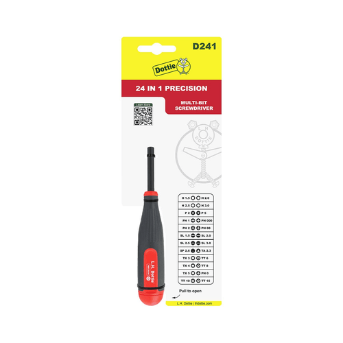 Dottie Precision 24 in 1 Multi-Bit Screwdriver (D241)