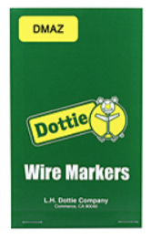 Dottie Nylon Cloth Wire Marker Book (A-Z)
