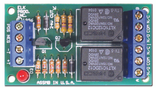 Relay Sensitive 5-24VDC  +/- Trigger SPDT FormC 7A@28VDC