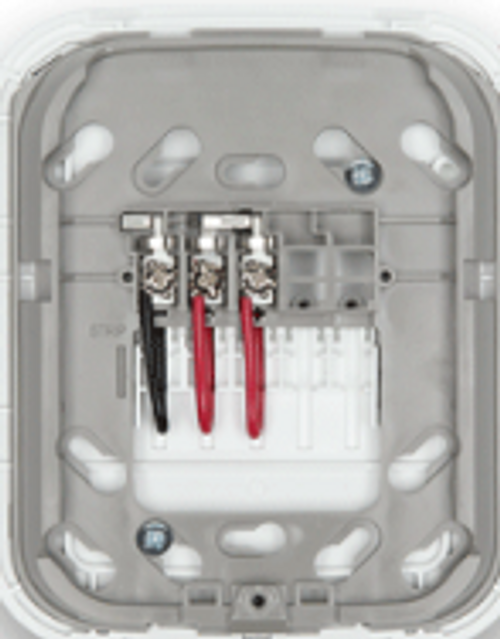 Wireless WallMnt Base for L-Series Detectors Wh