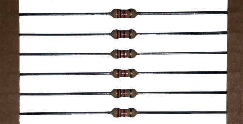 End Of Line Resistor 2.2KOhm 1/4-Watt 50Pk