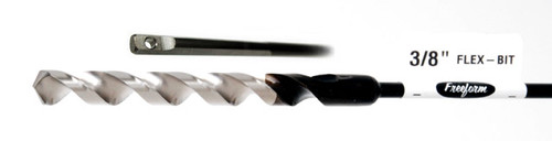 Freeform 3818F Long Flexible Shaft HSS Drill Bit 3/8 x 18 x 3/16