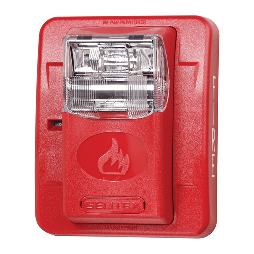 Gentex 904-1167-002 GES 24 VDC Low Profile Evacuation Strobe, GES24-15/75WR