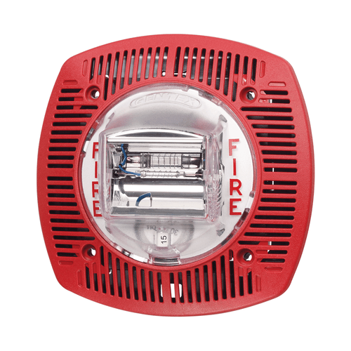 Gentex 904-1413-002 SSPK24WLP Series Speaker/Strobe, FIRE Text Lettering, SSPK24WLPR