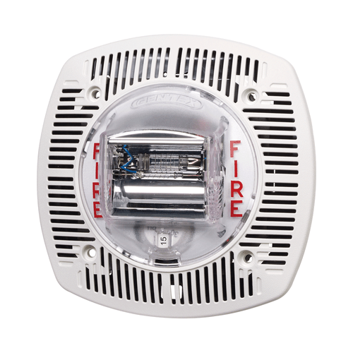 Gentex 904-1415-002 SSPK24WLP Series Speaker/Strobe, FIRE Text Lettering, SSPK24WLPW