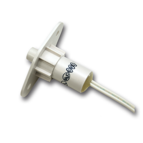 GRI PBF-100-W PBF Series Push Button Plunger Switch with Flange, Closed Loop, N/O, Reed Form A, White