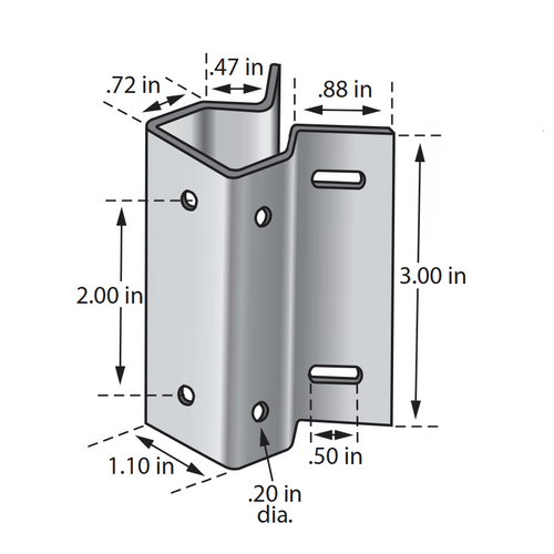 GRI S-202 Small Fence Bracket