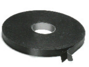 GRI T-3/8 Double Sided Tape, 3/8 Wide, 5 Yards, Black