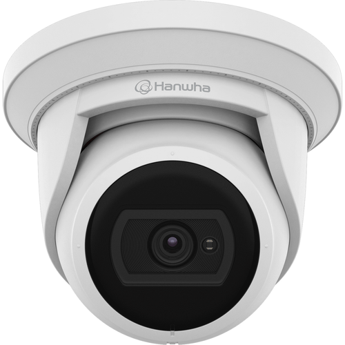 Hanwha QNE-8011R 5 MP Super-Compact Flateye Camera, White Housing