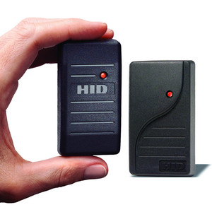 HID 6005BGB00 ProxPoint Plus 6005 Mini Mullion Proximity Reader