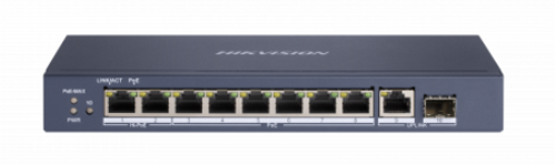 10-Port Switch 6-GB-PoE 2-GB-HiPoE 1-RJ45 1-SFP 110W