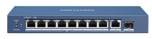 10-Port Switch 8-GB-PoE 1-RJ45-Uplink 1-SFP 110W