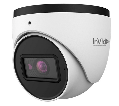 InVid Tech PAR-P8TXIR28-LC2 8 Megapixel Turret Camera, 2.8mm, White