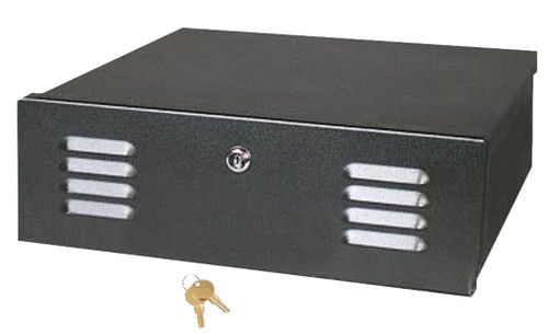 DVR LOCKBOX 16W X 16D X 5H 120VAC Fan