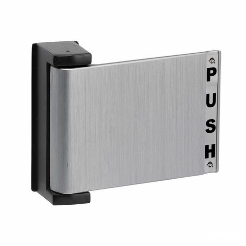 Adams Rite 4590-04-00-628 Deadlatch Paddle Handle, Push to Right, 628 Clear Anodized