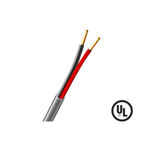 Aiphone 87180250C 2 Conductor, 18 AWG, Solid, Non-Shielded, Low Cap Wire, 500'