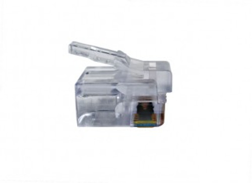 RJ11/12 Cnctr 4P4C UTP EZ-Feedthru 50Pk