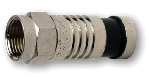 F Cnctr Male 75Ohm RG59 Compression Nickel