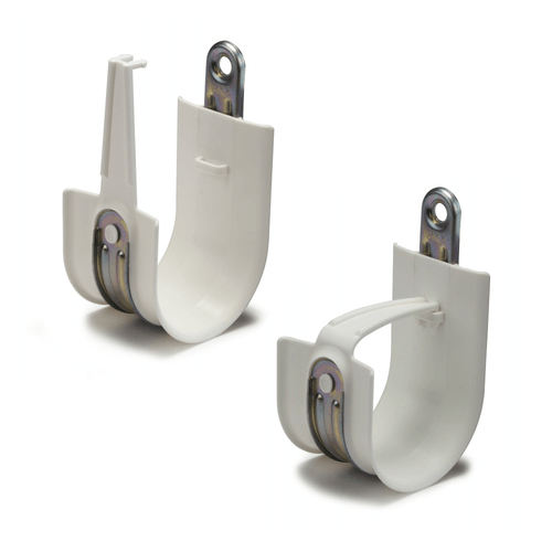 Platinum Tools 2in Standard HPH J-Hook, Size 32, White, 25 Pack