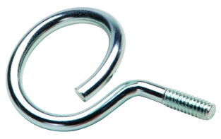 Platinum Tools JH807-100 Bridle Rings, 1/4 X 20 - 1-1/4 ID, Box of 100