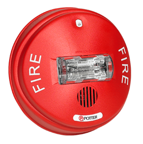 Ceiling Selectable Horn/Strobe Red