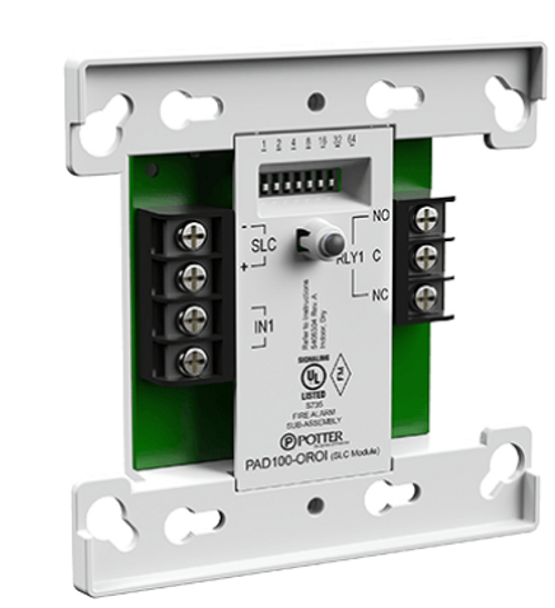 Potter PAD100-OROI One Relay One Input Module, 3992702 
