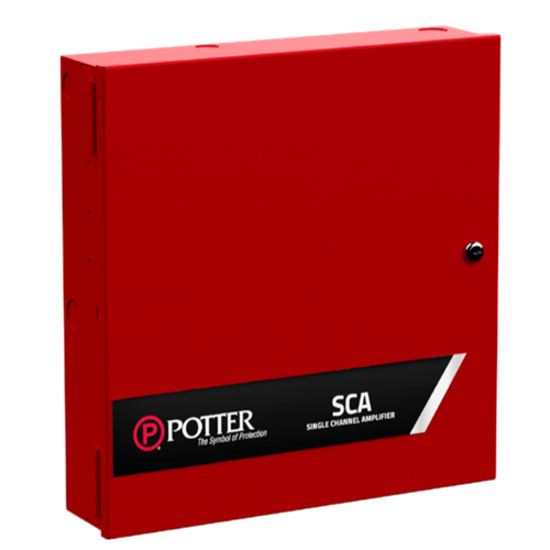Potter SCA-10070 Single Channel 100W, 25V or 70V Selectable Amplifier, 3520666