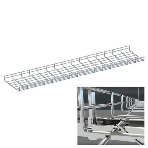Quest Manufacturing CT0512-03 Wire Mesh Cable Tray