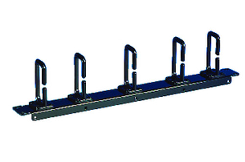 19" HORIZONTAL CABLE MANAGER 1 RMS. SING