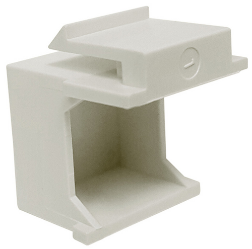 Quest Technology NIN-1102 Blank Keystone Insert, Light Almond, 5 Pack