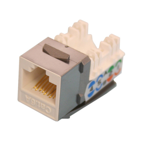 Keystone Cat6A RJ45 90 Degree Slimline Rd