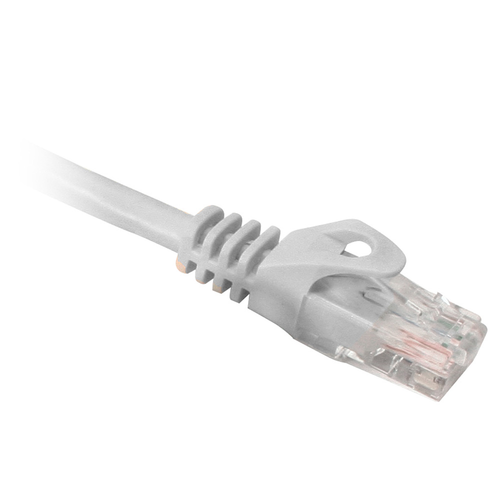 Quest Technology NPC-1907 CAT5E UTP 350 Mhz Snagless Molded Patch Cord, 7 Ft, Gray