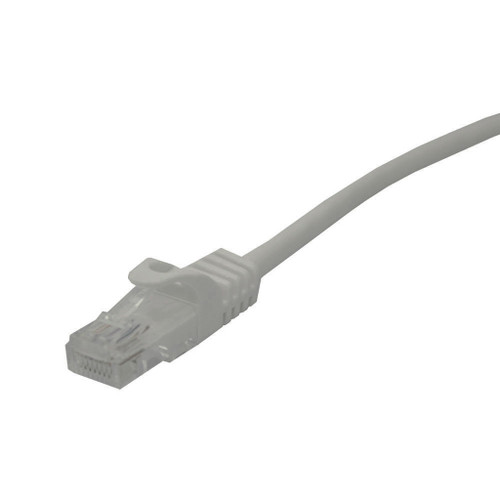 Quest Technology NPC-1910 CAT5E UTP 350 Mhz Snagless Molded Patch Cord, 10 Ft, Gray