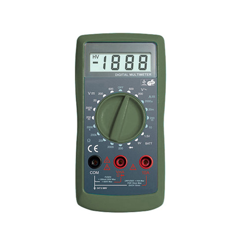 3.5" LCD DIGITAL MULTIMETER - Volt/Amperage/Resistance