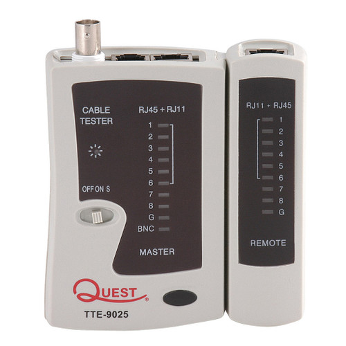 ECONOMY COAXIAL AND LAN CABLE TESTER