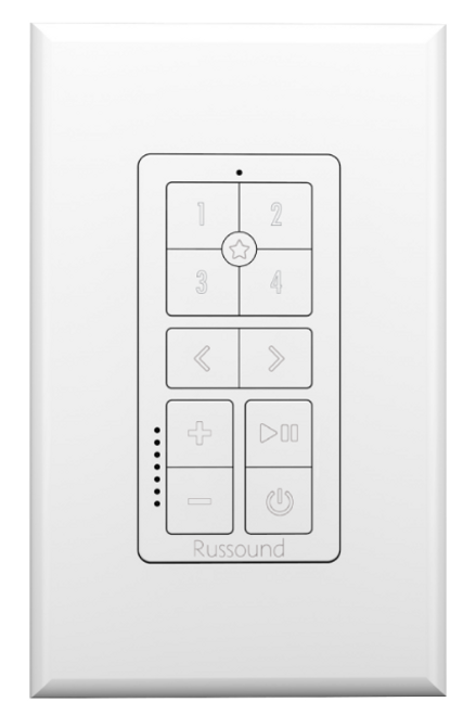 1-Gang In-Wall Keypad for MCA and MBX Wh