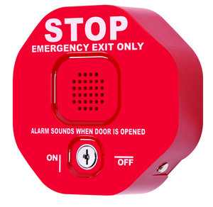 STI-6404 Exit Stopper for Double Doors with Remote Horn
