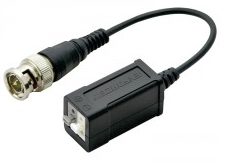 Seco-Larm EB-P101-20HQ Passive 4-in-1 HD Video Balun with 6in Pigtail
