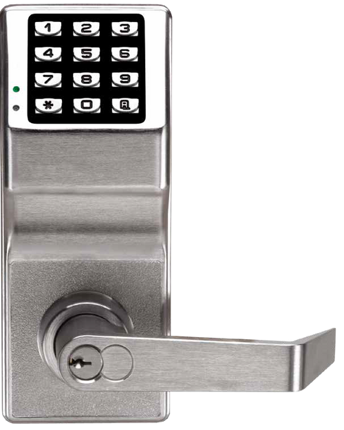 Alarm Lock DL2700/26D Trilogy T2 Cylindrical Pin Lock, Satin Chrome