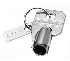 Seco-Larm SS-090KN-5 Extra Key, #1305 for Tubular Keylock Switches