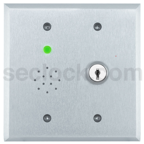 Door Prop Alarm, Double Gang w/ LED Light AUD Alarm Keylock