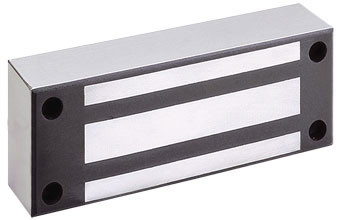 Securitron M62FGD Magnalock, Standard Strike, Face Drilled, Gate Conduit, Door Position Switch