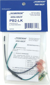Securitron PB2-LK Illumination Kit for PB2E, PB5E, EEB2 Series Push Buttons