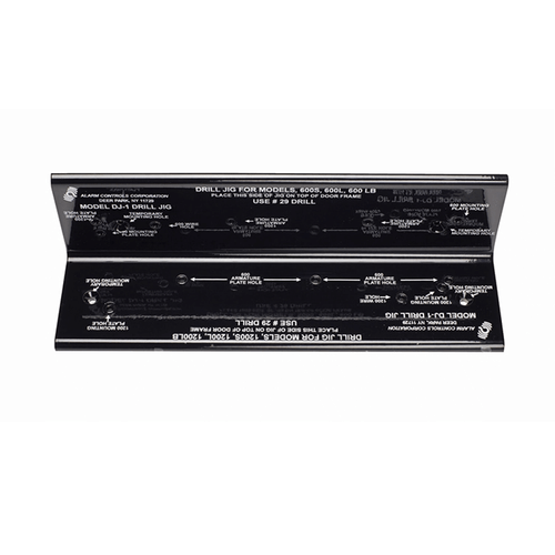 Alarm Controls DJ-1 Electromagnetic Lock Installation Drill Jig